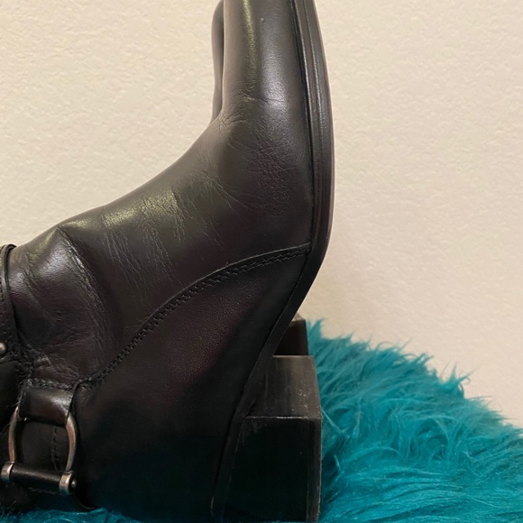 Black Leather Boots /Black Dane Black Leather Boot - Picture 8 of 8